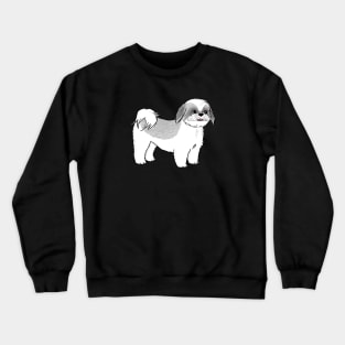 Shih Tzu Cartoon Dog Crewneck Sweatshirt